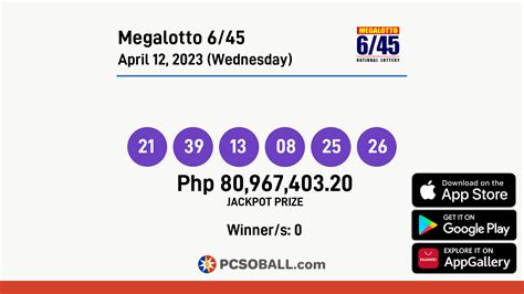 6/45 april 24 2023|Mega Lotto 6/45 Result April 24, 2023 .